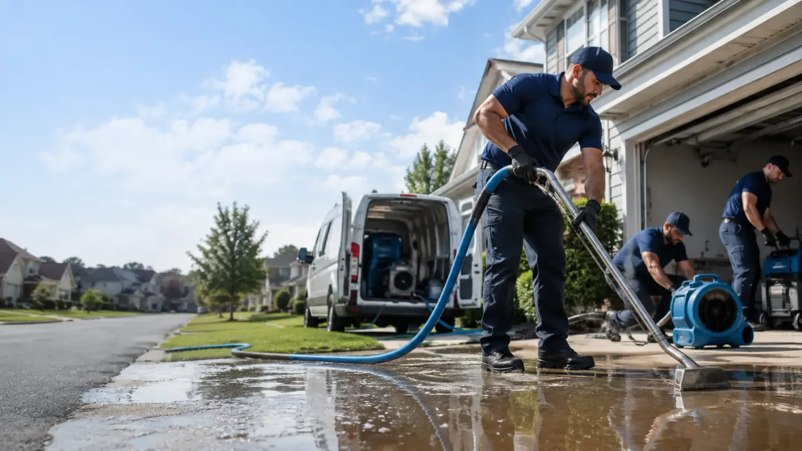 Flood Damage Restoration in Winnebago, NE